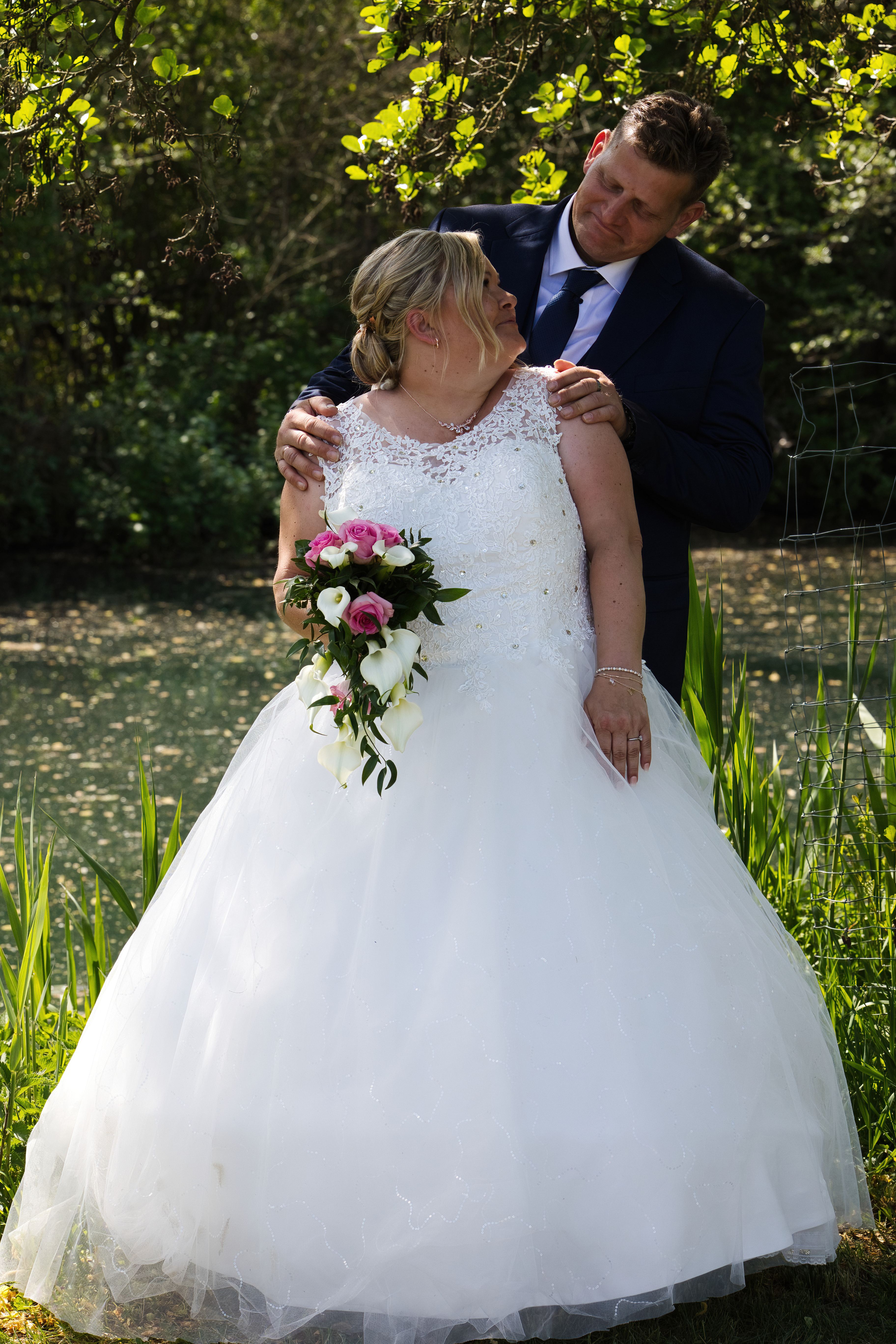 Hochzeitsfotografie Göppingen – Brautpaar Moment